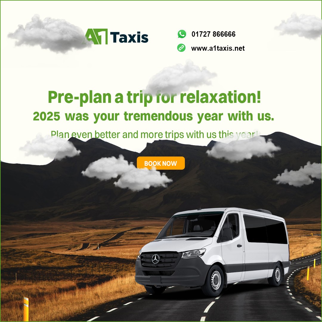 Got a large group? Our 16-seater minibuses are perfect for schools, businesses, and group events - spacious and comfortable for all.

#A1Taxis #MinibusHire #GroupTaxi #LargeVehicle #TeamTransport