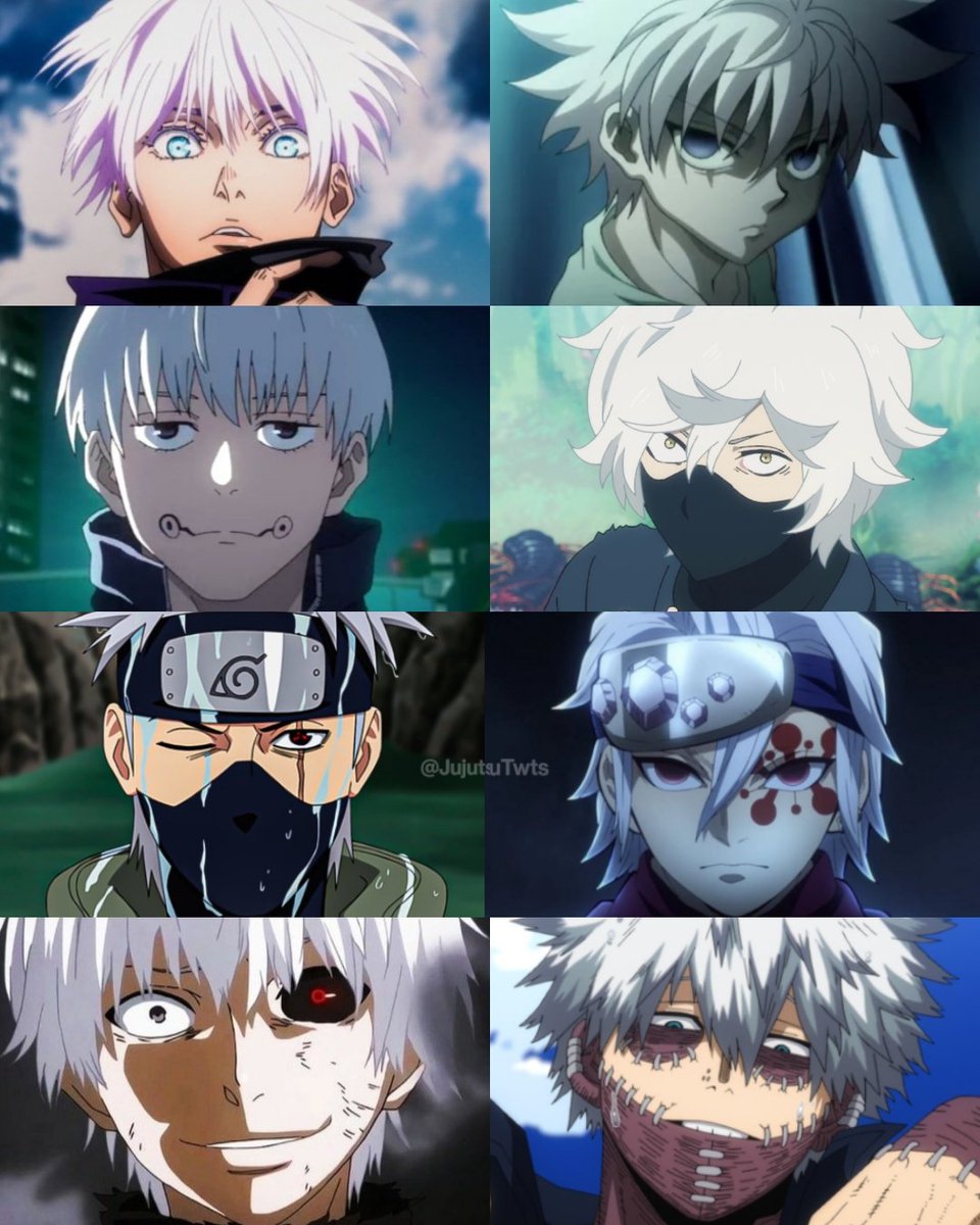 AnimexTwts's tweet photo. White hair anime characters >>> https://t.co/p4AnzzydZt