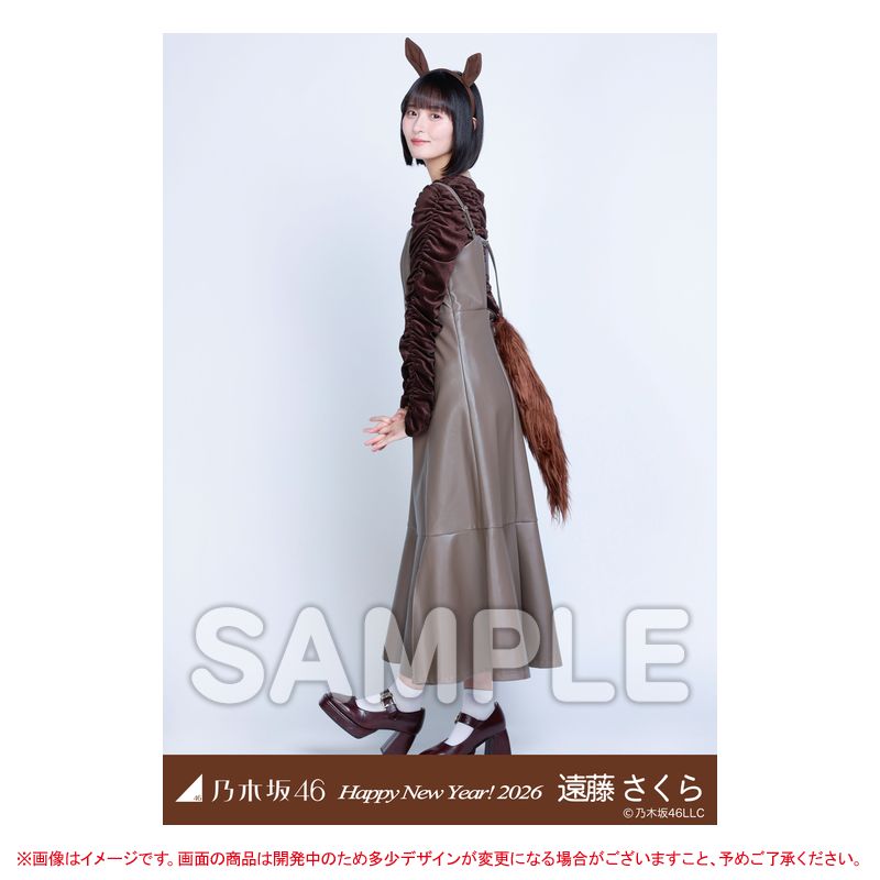 直筆サイン入り生写真が当たる／ 🩷1月月間ランダム生写真💛 🩵干支 午