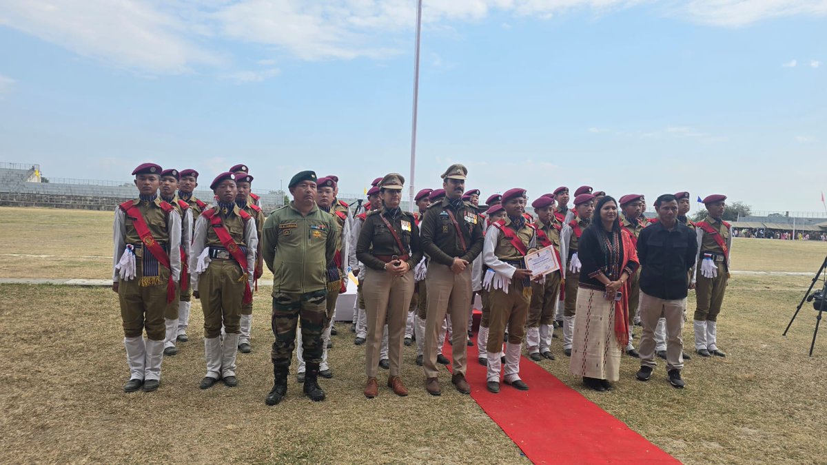 SSEastsiang's tweet photo. The  Cadets of Sainik School East Siang participated in Republic Day  Celebrations held at District HQ Pasighat and Sub Divisional HQ Ruksin  were they bagged first and second prize respectively https://t.co/lPV25ic6hM