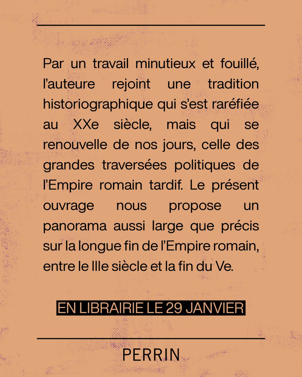 "Le Bas Empire" de Tiphaine Moreau : une synthèse forte, servie par un style limpide.

En librairie le 29 janvier. 

En savoir plus > bit.ly/4qePNiw