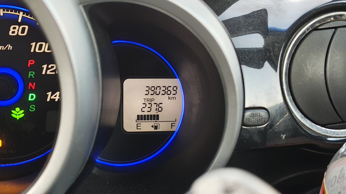 無事に390,000kmを突破。
大台が見えてきた😄