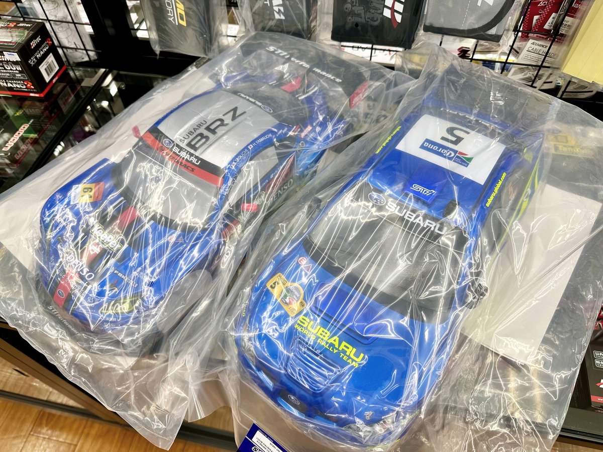 カリスマ 新商品 1/10RC塗装済みボディセット スバル BRZ GT300 2021