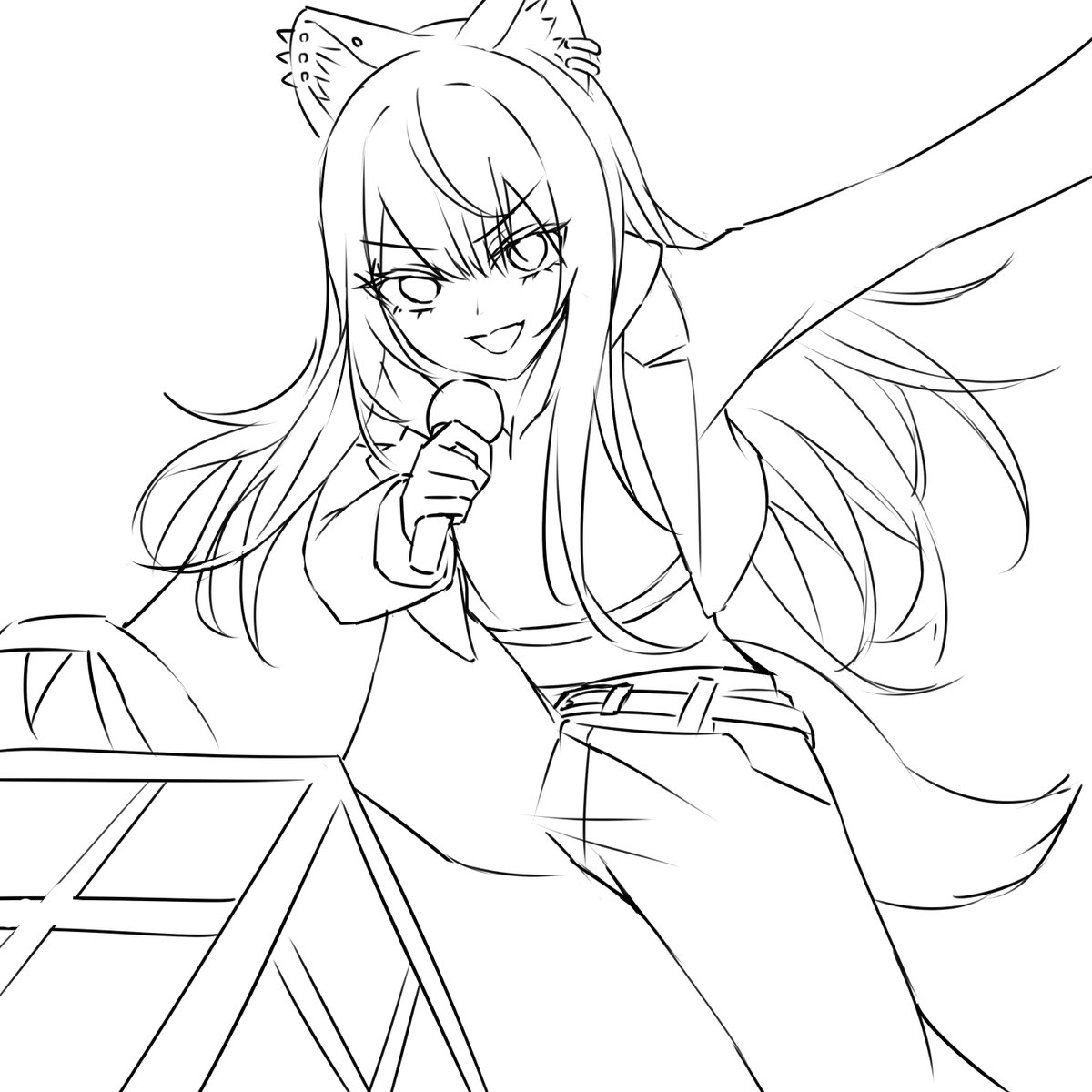 頑張って切り抜いてたわ〜〜〜ん♥ ありがと〜〜〜ん♥ 塗りたい