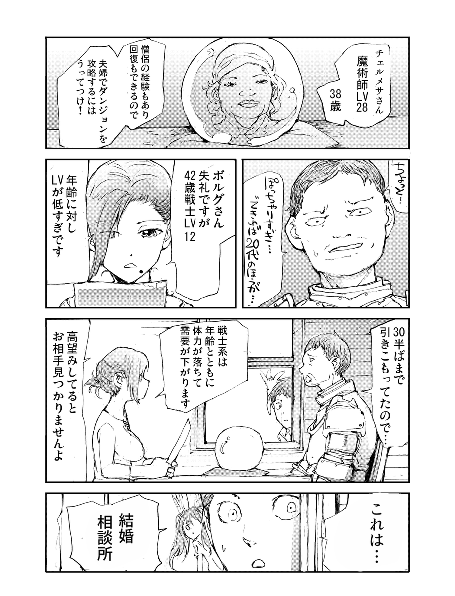 異世界の結婚事情(0/2) 