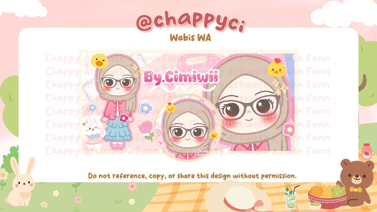 chappyci's tweet image. help RT 🫶💕

haii chappy bisa bantu kamu buatin custom chibi untuk layout chibi, setup BA chibi, pinned GIF, sticker WA/tele chibi, apa aja yang penting chibi   

untuk PL bisa cek : linktr.ee/chappy.artwork 

oh iya selectiv order ya #zonauang️