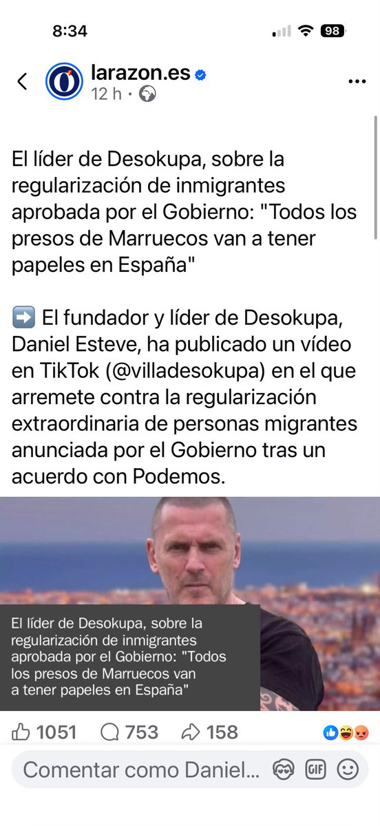 daniesdsk's tweet image. ‼️ASÍ ES, LO DIGO Y LO REPITO, EN ESPAÑA PRIMERO LOS ESPAÑOLES, FIN‼️

Y al que no le guste a TOMAR POR CULO!