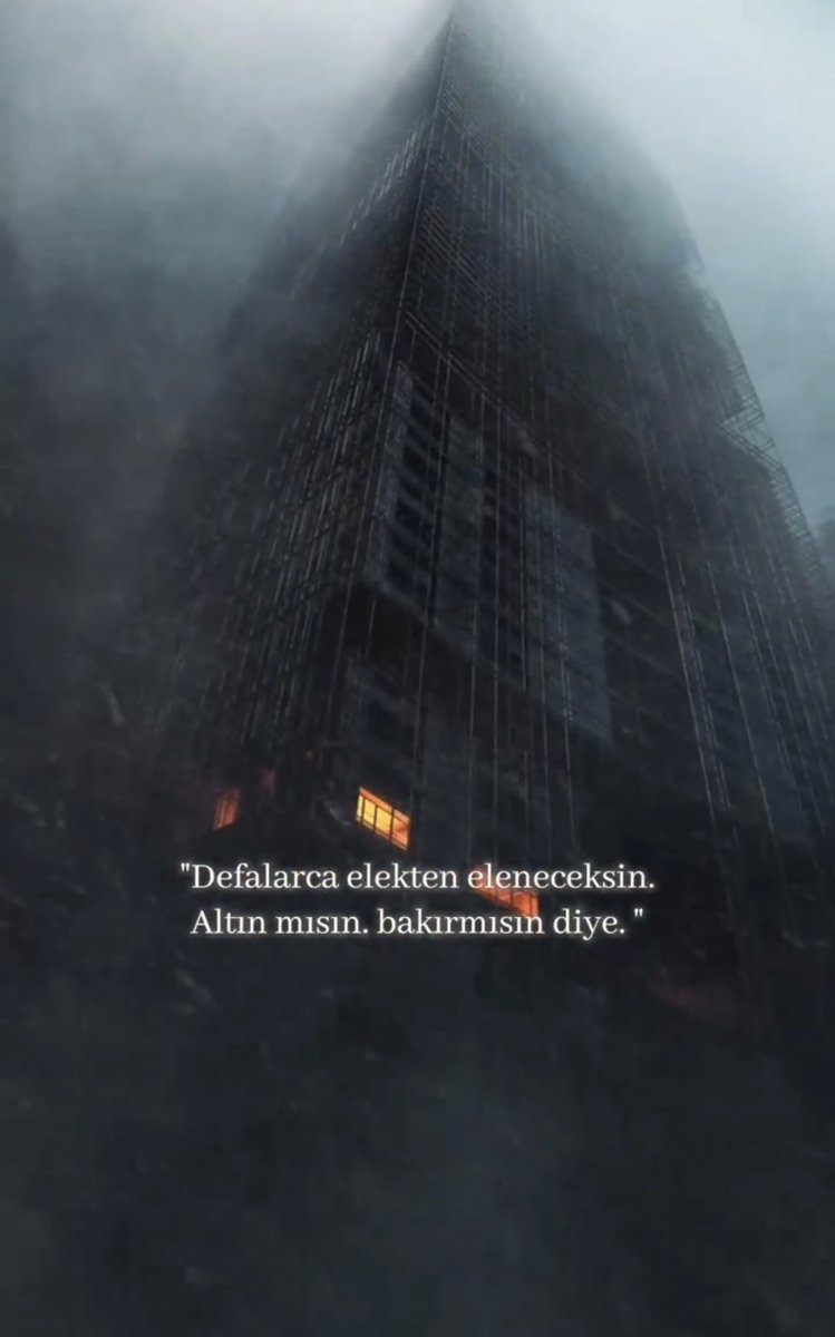 Ne zaman bunalsam canım sıkılsa aklıma bu geliyor.