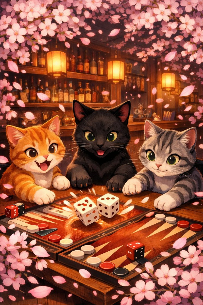 BAR_Savepoint's tweet image. 第19回バックギャモントーナメント開催🎲🎲
5ptマッチ フィー¥500 
優勝景品あり🏆️

参加希望の方は何かリアクションしてください😊