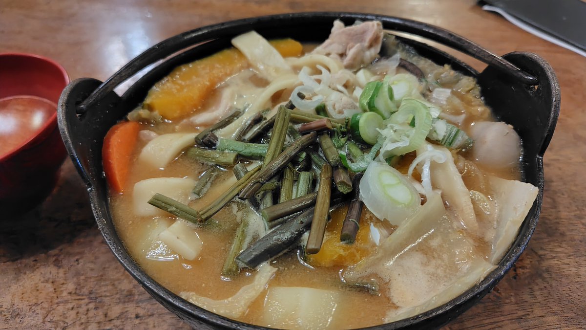 think1979's tweet image. 甲州ほうとう小作　豚肉ほうとう