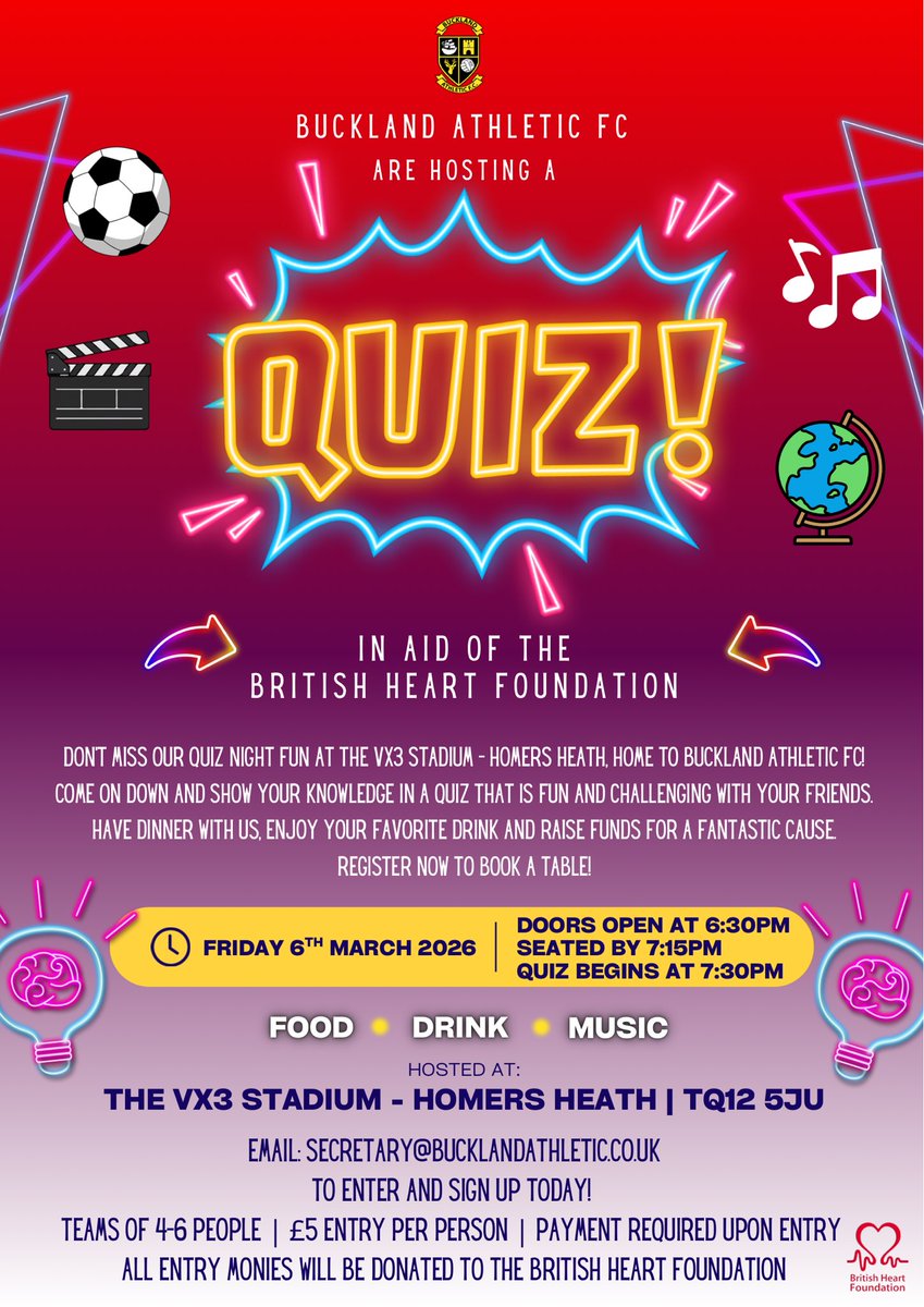 Buckland Athletic FC tweet media