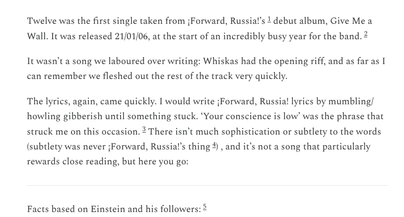 20 years ago today our single Twelve went into the top 40. Tom wrote about it (link below)