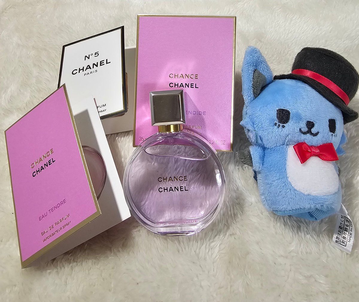 ネット購入した #チャンスオースプランディド
今日届きました😆🙌💙
めちゃくちゃいい香りで、テンション
上がっちゃう(◍>ᴗ<◍)✨

#ChanceEauSplendide
#CHANELFragrance
#川尻蓮  #KAWASHIRIREN  #REN
#JO1  <a href="/official_jo1/">JO1</a>