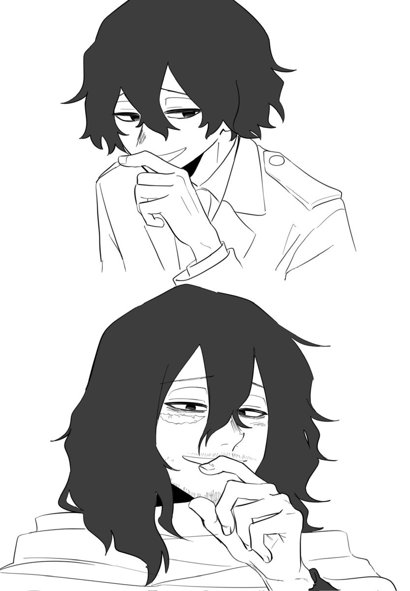 タイムラインで笑い方がかわいすぎる原作絵と思しき学生消太くんを見かけたんだけど元を見つけられず　どこだ　どこに載ってますか　
先生になっても同じ笑い方してくれ