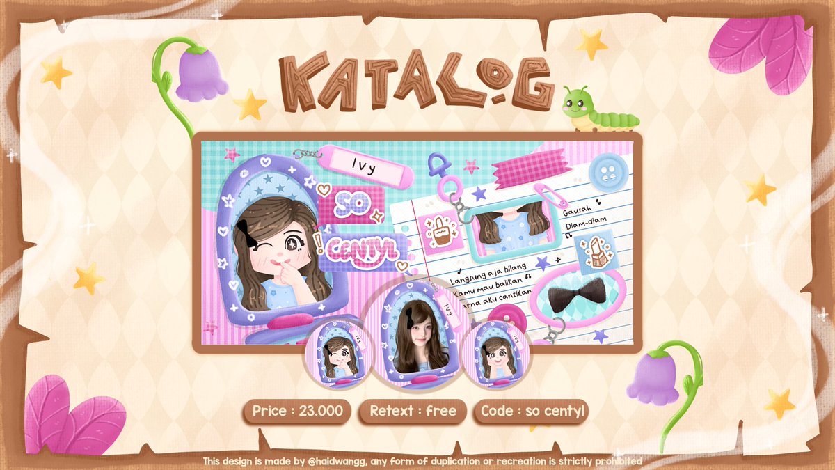 Haidwangg's tweet image. 𐔌Help retweet? Thankyou! 𐦯

‼️OPTIP WITH SPECIAL PRICE‼️

BUNDLE LEBIH HEMAT 💥 optip layout so centyl sudah di buka 🥳 bisa bundle wabis juga only 4️⃣0️⃣k lowh☝️🐛 berbeda jika beli satuan 💅 scroll ke bawah untuk info lainya 🍀‼️

#zonauang