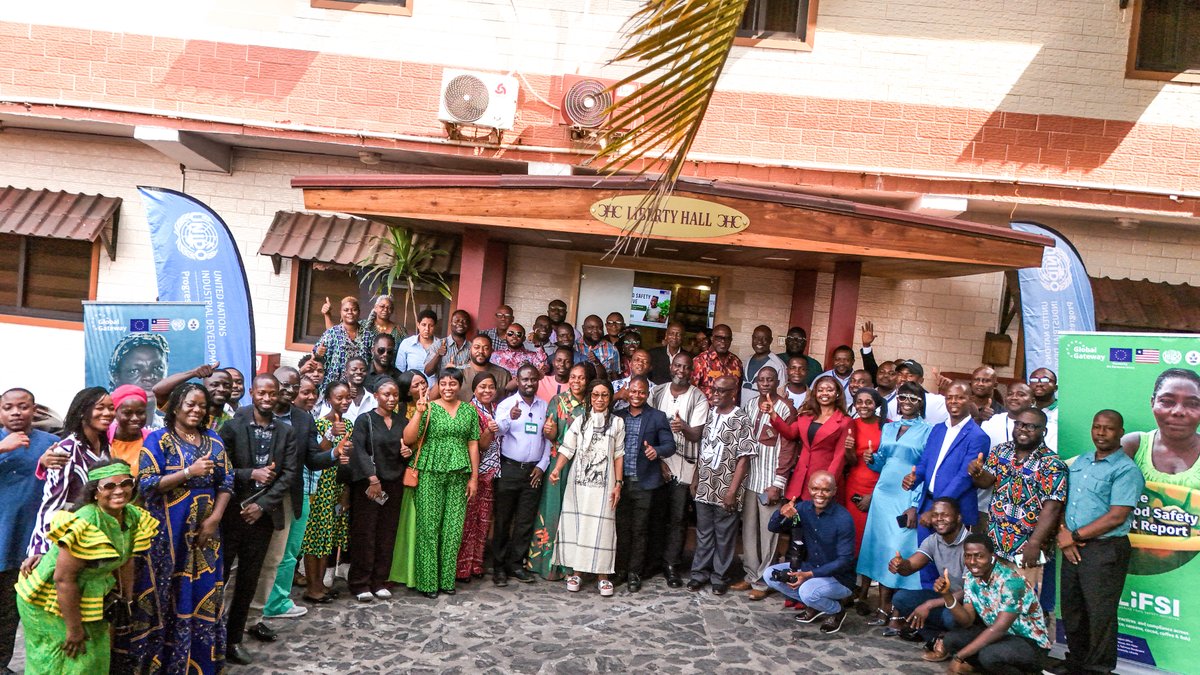 libfoodsafety's tweet photo. Liberia, with EU support through LIFSI, launched the National Food Safety Assessment Report, gathering data from 1,050 consumers and more! 🌍📊 #FoodSafety #Liberia #EU #LIFSI https://t.co/cGavZw5TKK