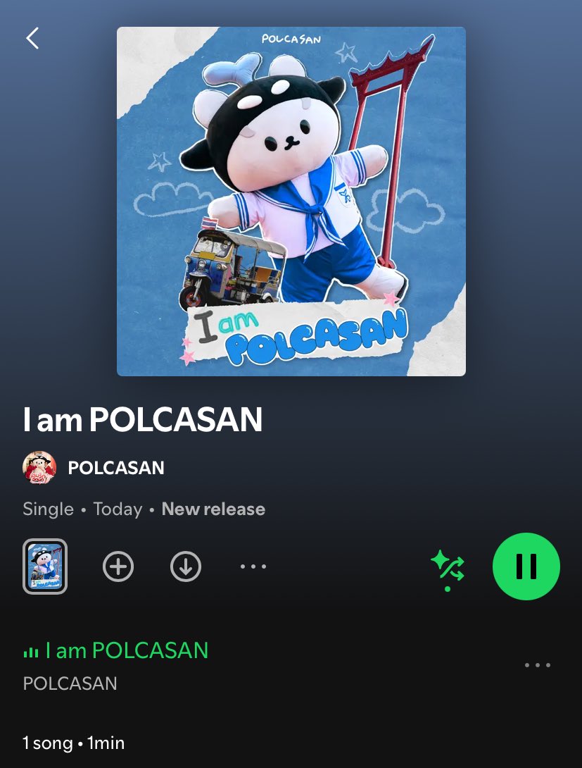 tawanchapter's tweet image. “I am POLCASAN”
is now available on spotify!☺️💖

#POLCASAN
