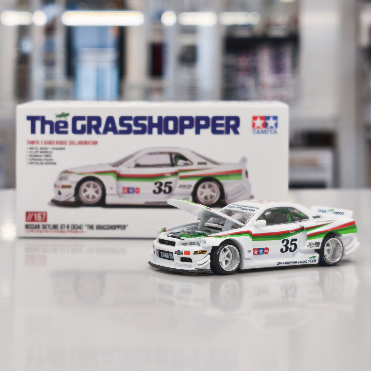 🗨️《#tamiya_tokyo おすすめアイテム》 『MINI GT 1/64 Nissan