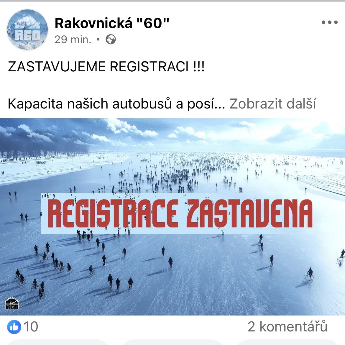 Problém s levou bolavou achilovkou a podmínkou v lesích nevhodnou na běžecké závody vyřešen 😫😔

Nebuď jako Petr a registruj se na akce, které chceš absolvovat, včas 🤦🏻‍♂️