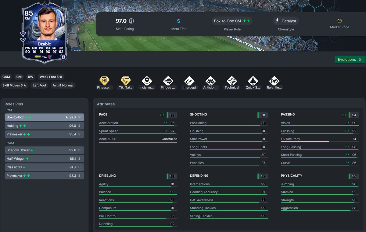 beetator's tweet image. Best Evolution in FC26? 👀

Only possible thanks to @easysbc