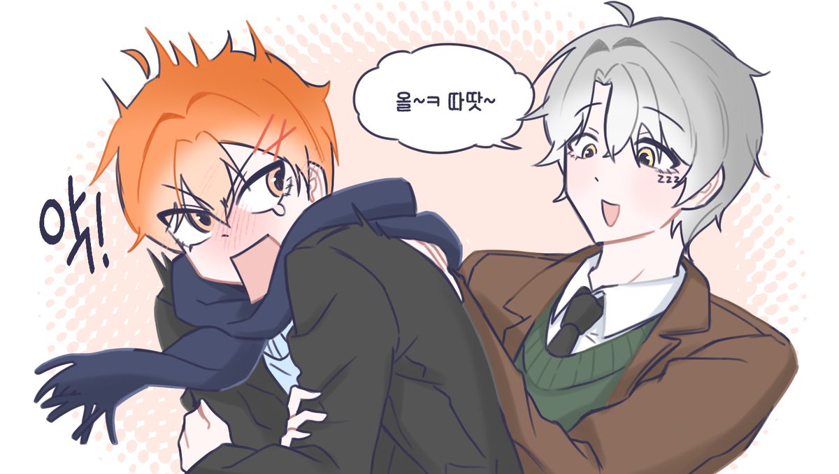 tenjijib's tweet photo. #OS_art #Hr_art
너무 신혼즈라 안 할 수가 없었다,,(트레사용) https://t.co/6PfjpNm9wA