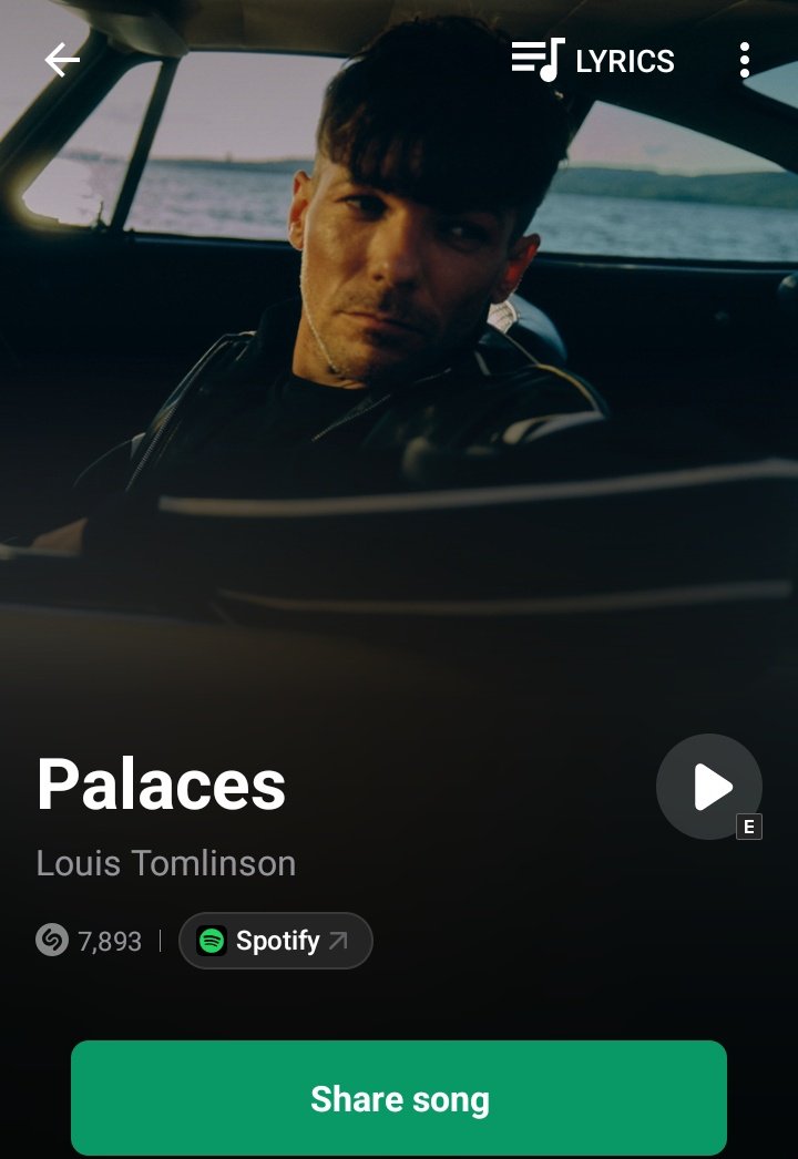 LouisOnShazam's tweet photo. Imposter surpassed Palaces and now is the second most shazamed songs on HDIGH https://t.co/g4fyMpiKn9