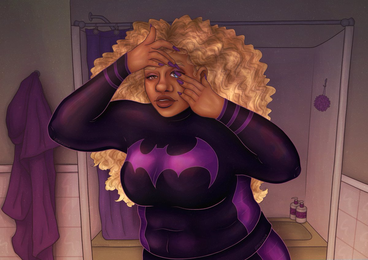 MickidonaArt's tweet photo. "Surrender all your dreams to me tonight 
They'll come true in the end"
🪻
#StephanieBrown #StephBrown #Batgirl #TheSpoiler #DC https://t.co/kaOJFYWtaF