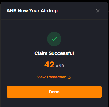 peterphk2905's tweet photo. I got 42 anb from antfun new year airdrop campaign.  The official said the remaining anb can be claimed after gray scale airdrop test. @ant_fun_trade https://t.co/5r9QF1cJ6Y