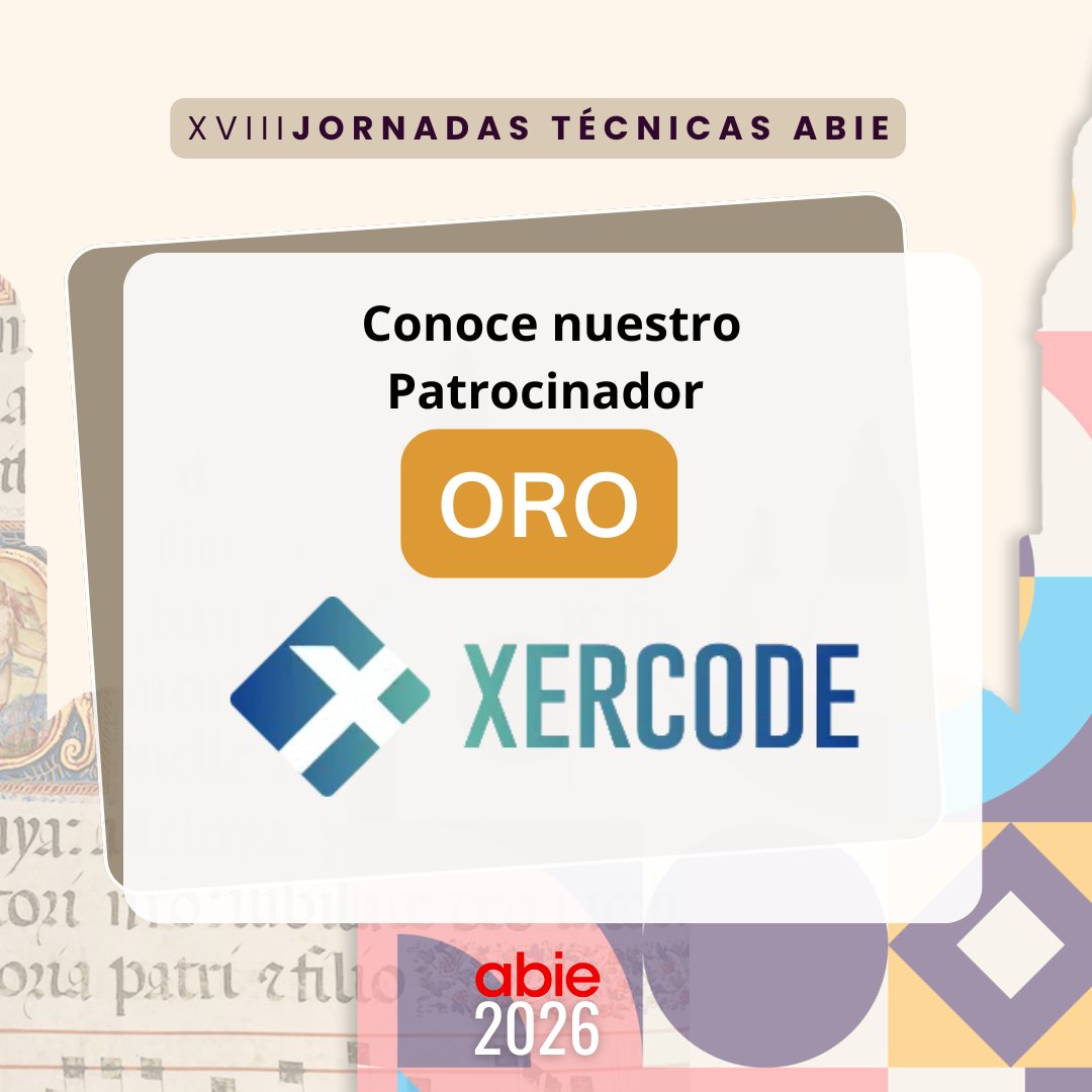 ABIE - Asociación de Bibliotecarios de la Iglesia tweet media