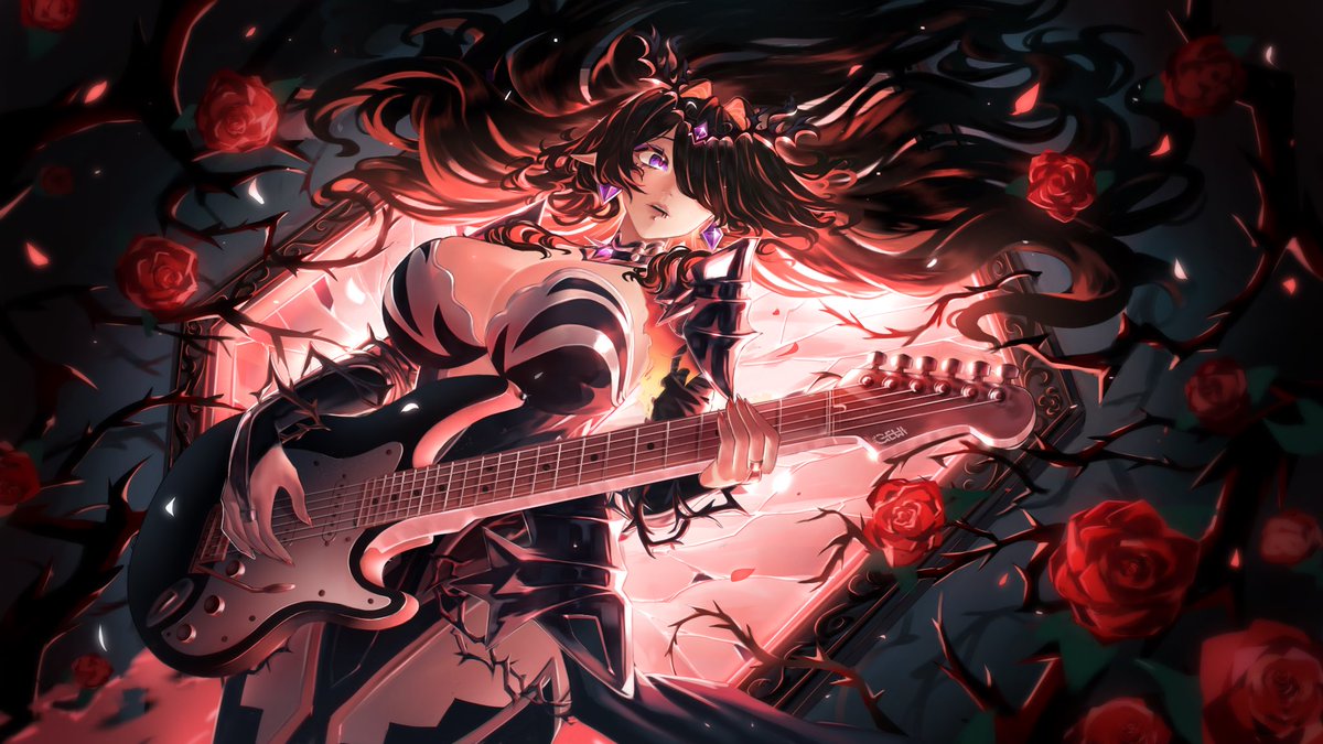 🌹 #elart #noxuselara 
<a href="/ElaraVtuber/">Elara | 🎸🤘</a>