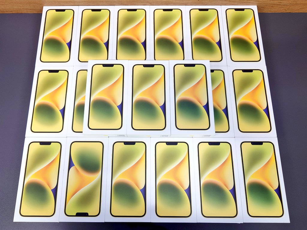 iosys_official's tweet photo. 🍎カナダ版新品iPhone🍎
カナダから大きなリンゴを大量に仕入れております!!
メーカー保証がありますよ!!
▼iPhone15 Plus
https://t.co/p9ClJ02ynu
▼iPhone14 Plus
https://t.co/YQ6PigOhe5
時期的に入学祝いのプレゼントとかにいかがでしょうかね?
#イオシス #iPhone15Plus
#iPhone14Plus https://t.co/zoY9nxJn6U