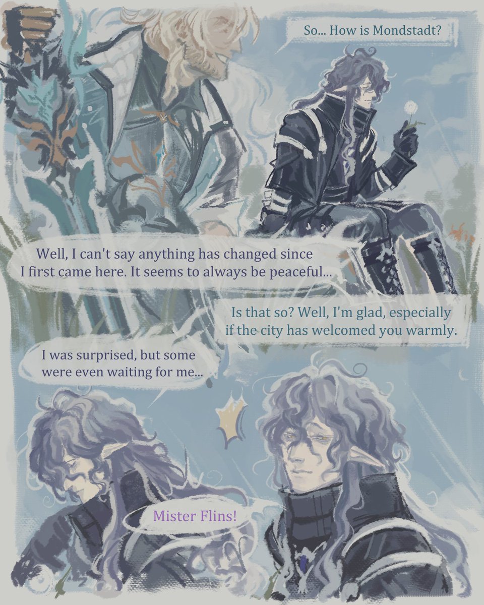 nexaxaba's tweet image. i think he will be gone first, and his soul will always stand guard for Mondstadt
🌻

#varflins