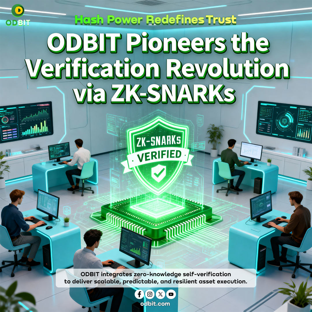 odbitOF's tweet image. ODBIT: The ZK-Verification Revolution 

Trust the math, not the middleman. ODBIT uses ZK-SNARKs for real-time verification without re-execution. Millisecond precision and total resilience for your digital assets. 

#ZKProofs #Vitalik #BlockchainTechnology #FintechInnovation