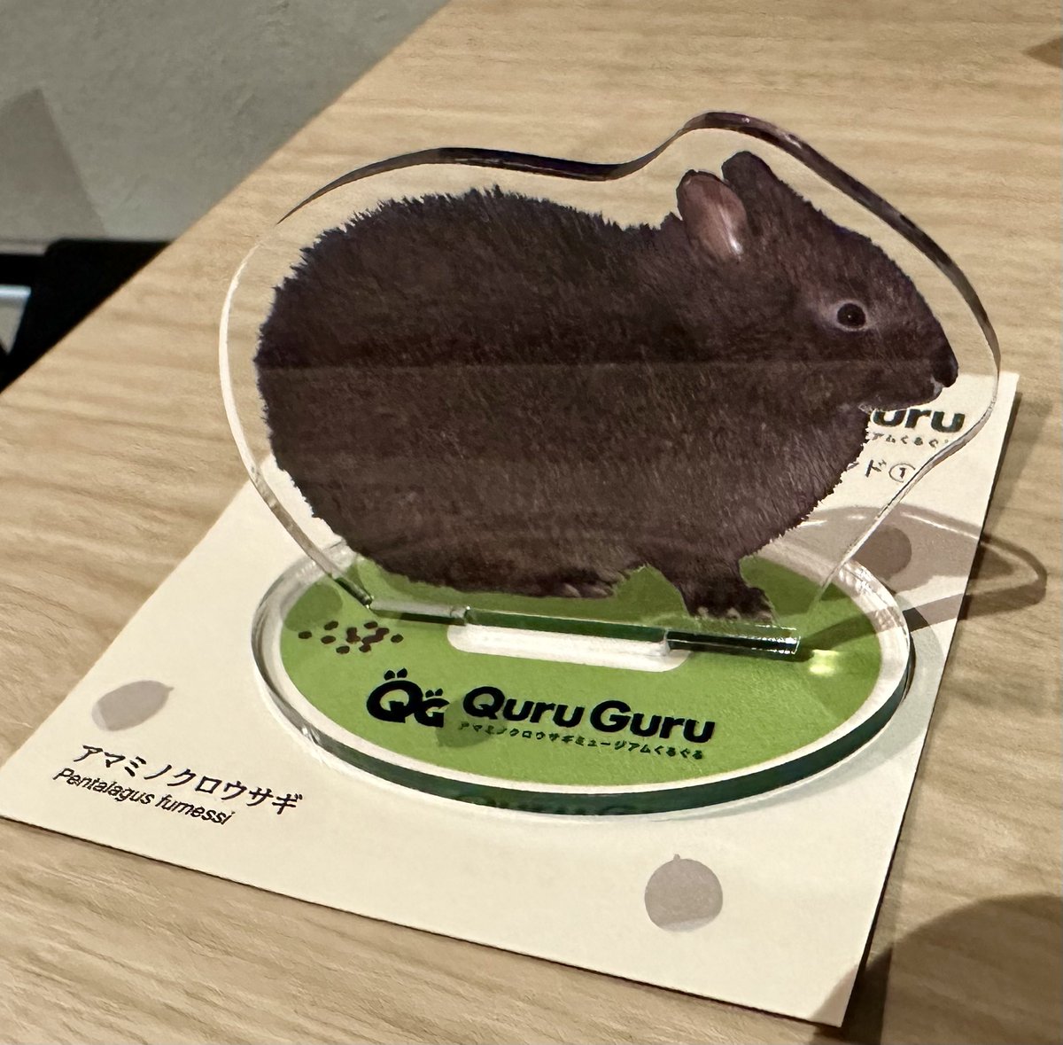 hook_yo's tweet image. アクスタは軽々しく買います。
フンが表現されているのがポイント高い。