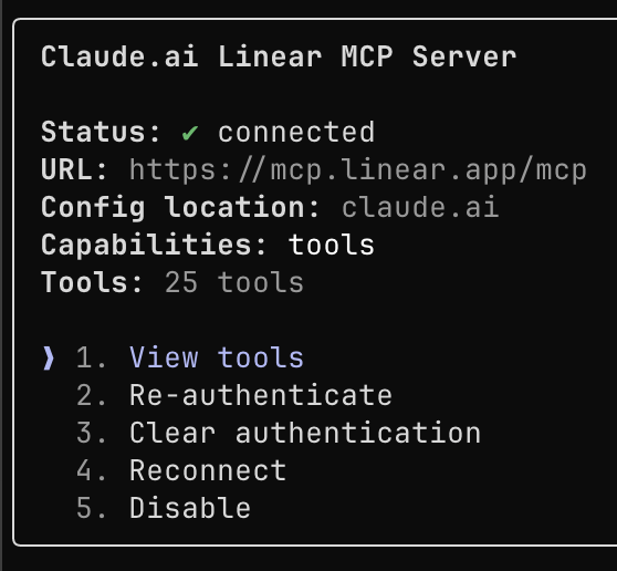 Connector and tool list