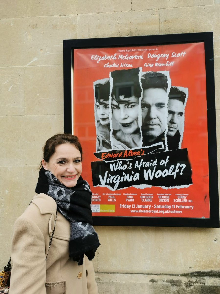 THROWBACK!!! This can't be. .   Was it really already 3 years ago that I saw a mind-blowing performance of <a href="/ElizabethMcGov/">Elizabeth McGovern 🇺🇦</a> in Virginia Woolf?!?!? My god...as time goes by....but the performance had a sustainable effect on my own performances 🤷‍♀️🤩👌!! a lovely memory.....