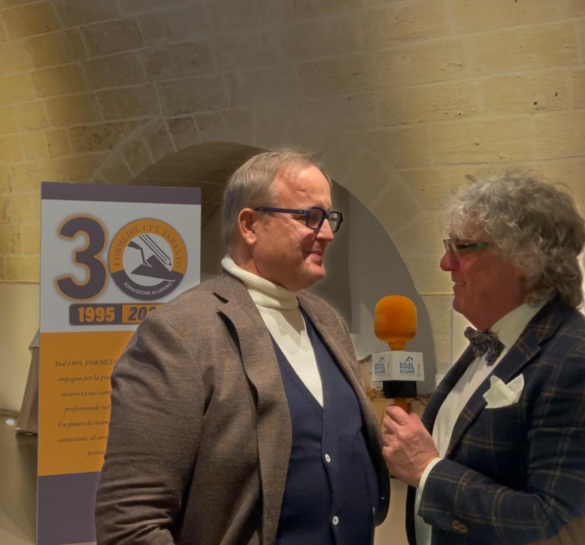 filcacisltabr's tweet photo. 30 anni di #Formedil #Taranto
Tre decenni di impegno per #formazione, #sicurezza e crescita professionale nel settore delle costruzioni.
#FilcaCislPuglia e #FilcaCislTarantoBrindisi presenti all'evento a Massafra (TA). https://t.co/nyYGnyLLXr