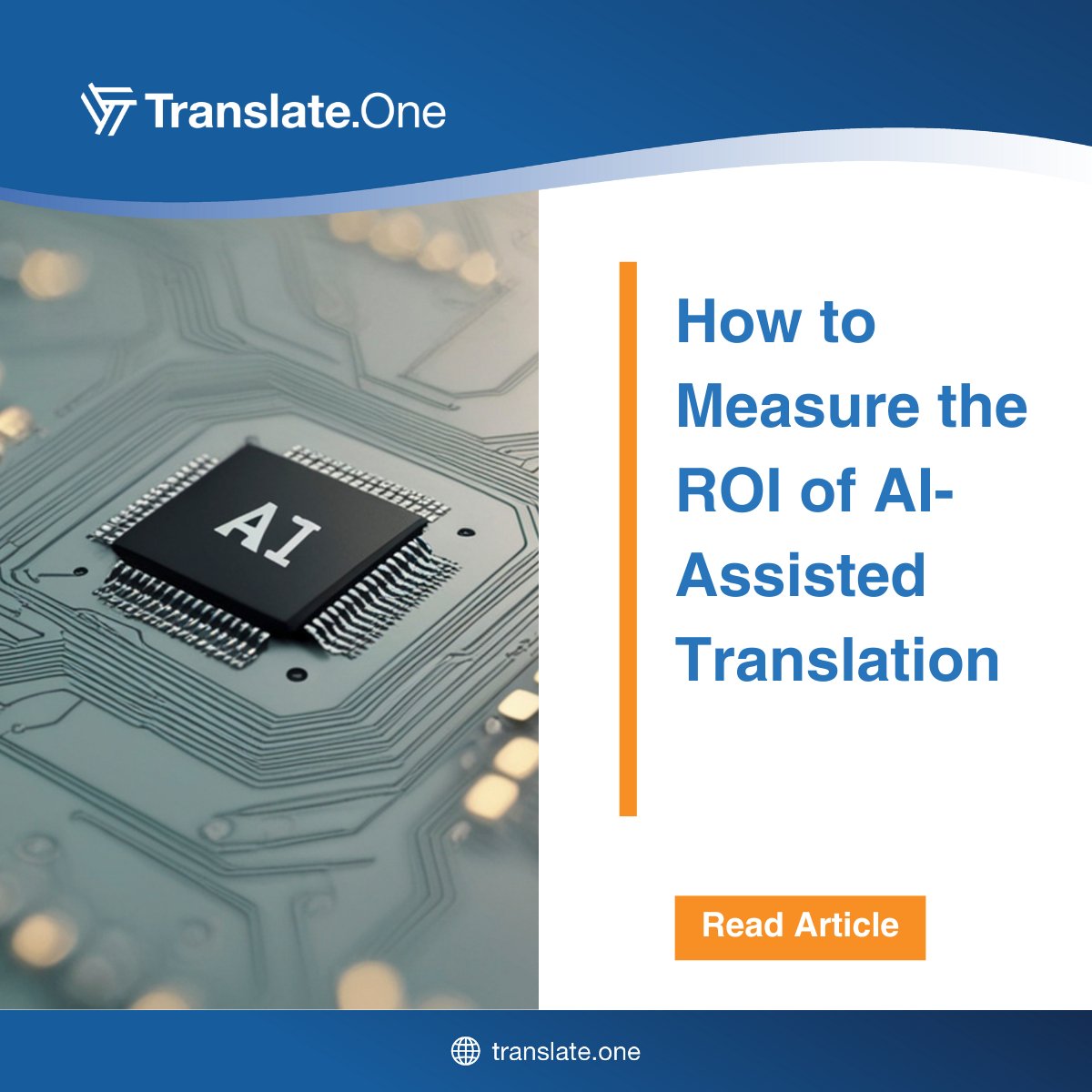 AI-assisted translation is fast—but is it actually delivering ROI?

Here’s how to evaluate the real business impact of AI-assisted translation: translate.one/how-to-measure…

#Translation #Localization #AITranslation #GlobalBusiness #L10N #BusinessROI