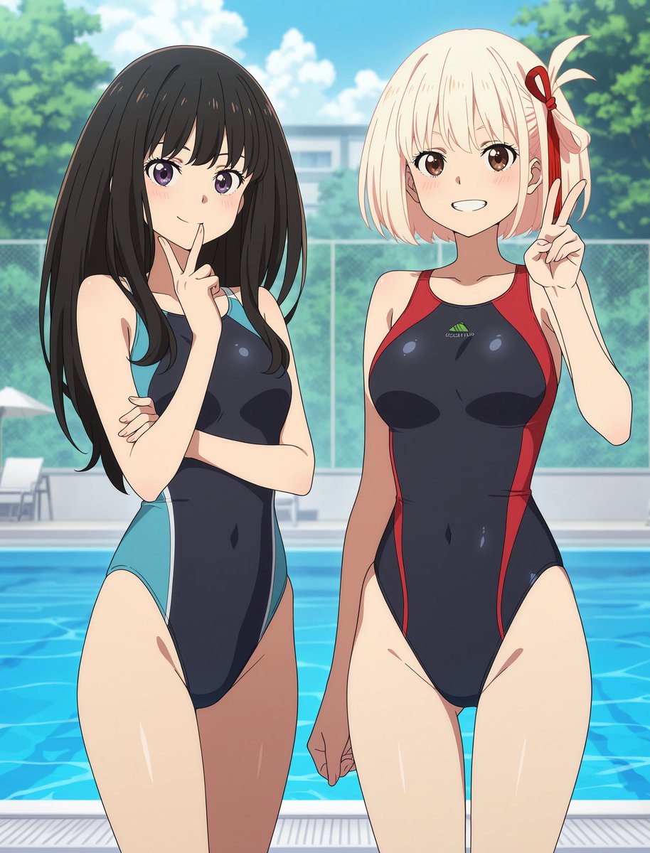 ✌️
#リコリコ
#AIスイスイ競水デー