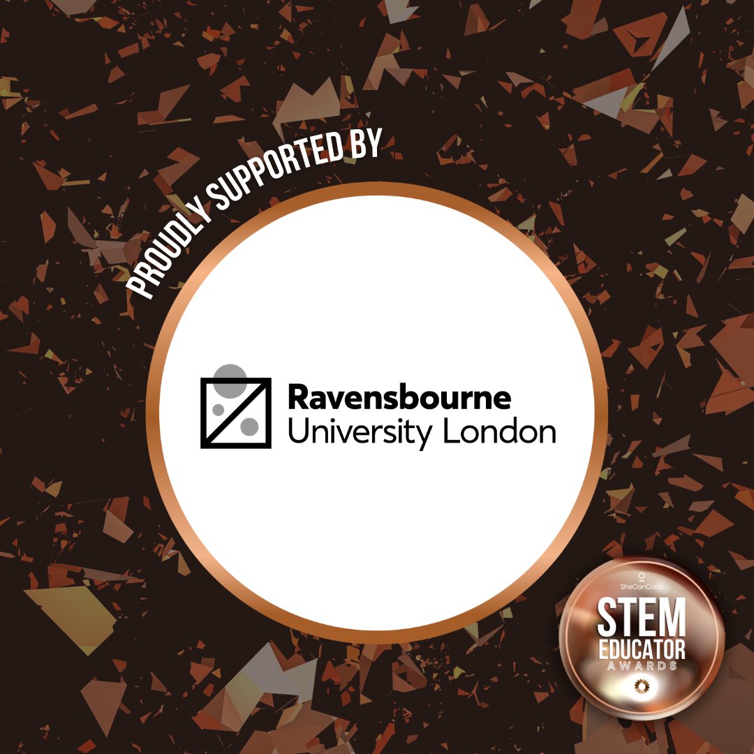 SheCanCodeHQ's tweet photo. We’re thrilled to partner with @RavensbourneUK for our STEM Educator Awards! 🎉

Celebrate educators inspiring girls &amp; women to pursue STEM careers.

Know someone amazing? Nominate them today! 📝 https://t.co/PvSGLi5EWI

#STEMEducators #WomenInSTEM https://t.co/4uSABCRHfb