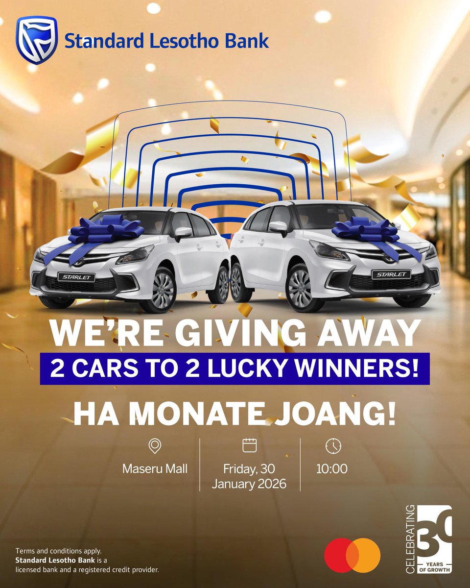 Standard Lesotho Bank tweet media
