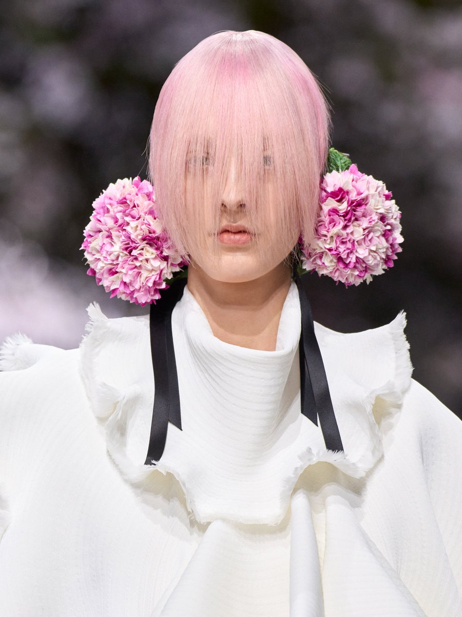 ディオール 2026年春夏 オートクチュール ショーのディテール #DiorCouture