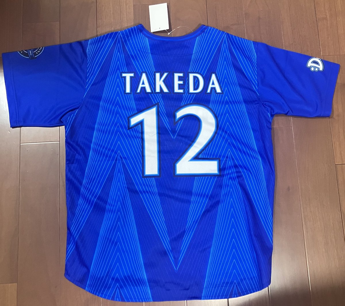 に*の様 竹田祐 ユニフォーム Lサイズ 横浜新ビジターユニフォーム届きました😊 生で見たけどめっちゃええ