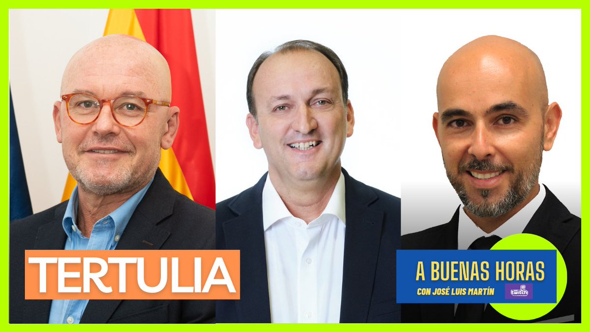 Hoy en ABH...hablamos en tertulia con <a href="/JosemiAlamo/">José Miguel Álamo</a> y <a href="/RicardoFPA/">Ricardo Fdez de la Puente</a> , de #economia , de #política y por supuesto de #defensa
#youtube #twich #actualidad #canarias #sopa #politica #economia  
  
Play
youtu.be/5JzVsVMsPqk