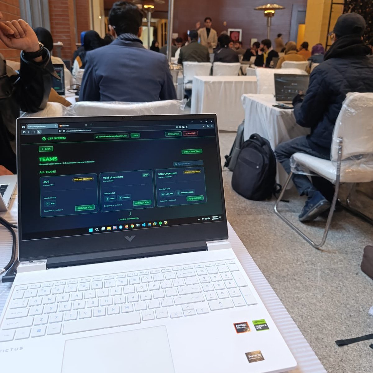 Attended my second onsite CTF, Cyber CTF, held at the Pak-China Friendship Center. Was kind of a mess, the challenges were inaccessible most of the time, but I came close to solving a web challenge involving a Shellshock vulnerability in an old Bash CGI setup.