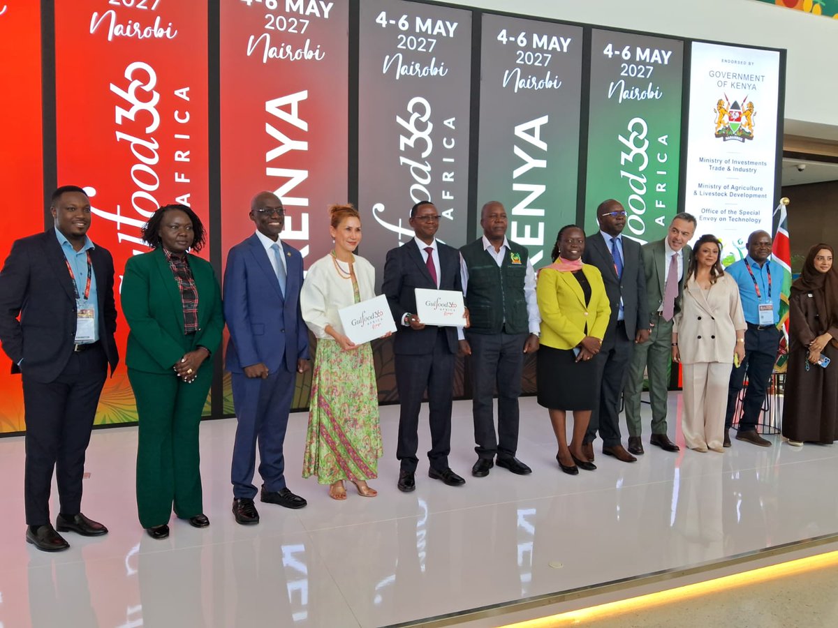 FoodTechBiz's tweet photo. Gulfood is coming to Africa, with Kenya proudly hosting this landmark debut - Gulfood Kenya

Introducing #Gulfood360 Africa Kenya, launching in Nairobi from 4–6 May 2027.

@Gulfood  #Gulfood #Africa #Kenya #Nairobi #tradeshow 

@FoodTechBiz https://t.co/fjCHDk6MHA