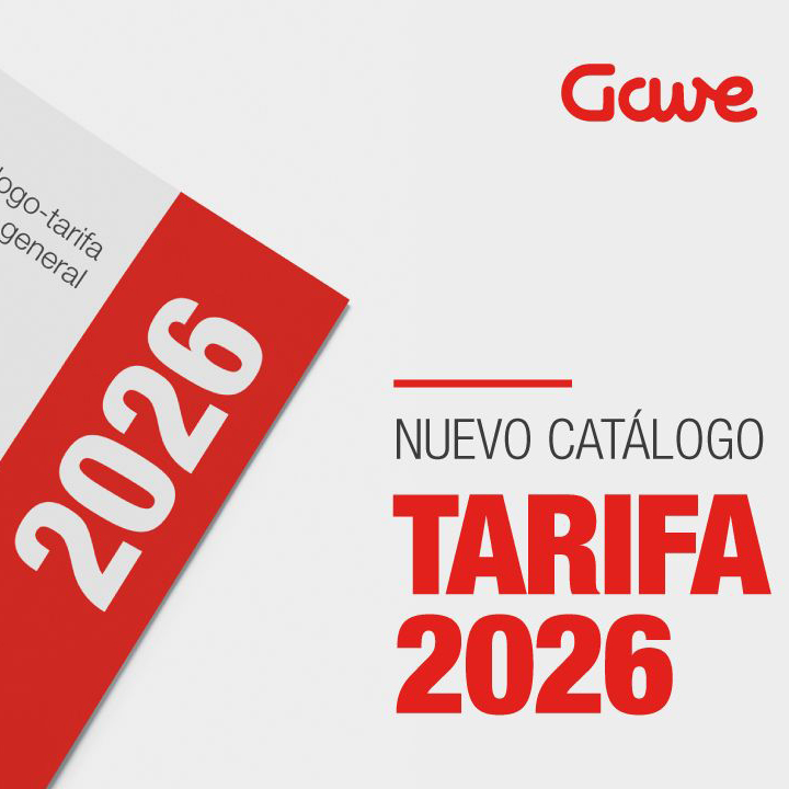 ¡Ya está disponible el nuevo Catálogo-tarifa 2026 de 𝐆𝐚𝐯𝐞! 🚀

El nuevo catálogo incluye toda la oferta de productos y soluciones actualizada, con las últimas novedades, referencias disponibles y especificaciones técnicas.

Desargar 🔗 gave.com/es/descargas

#gave #grumelec
