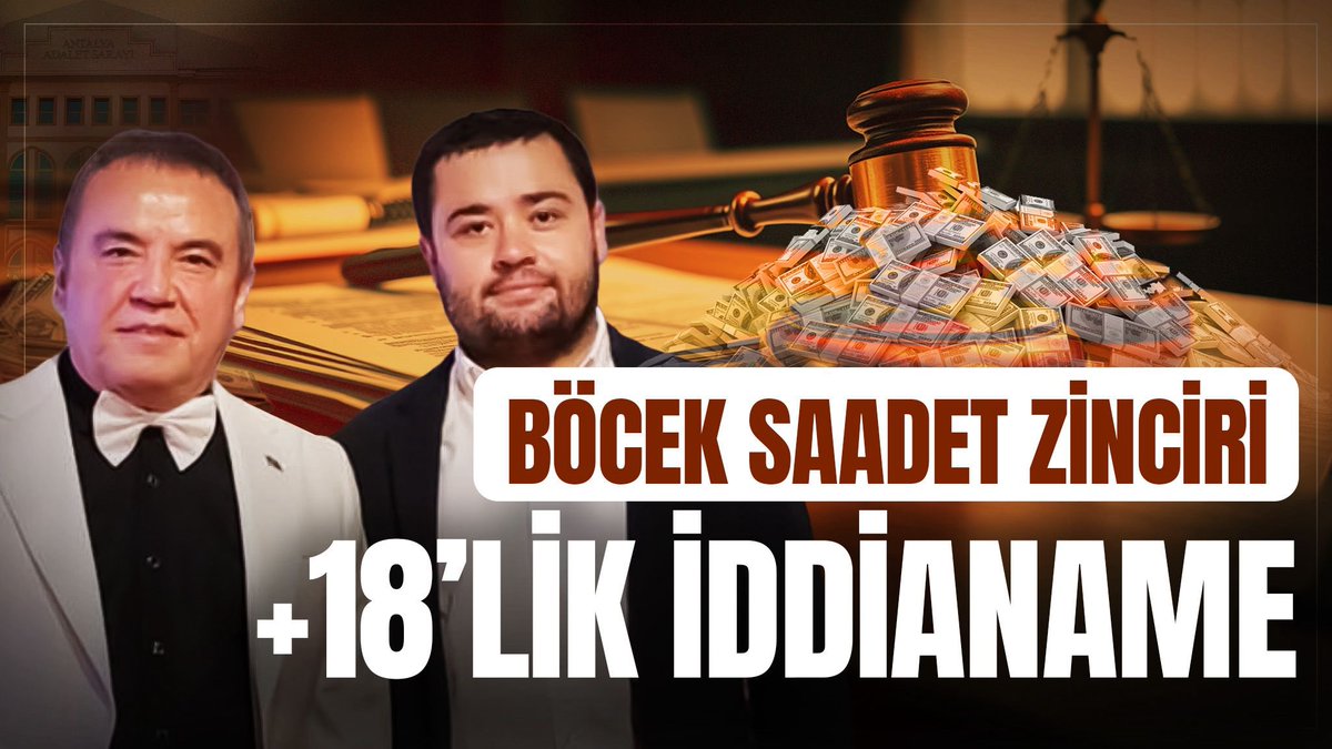 Muhittin Böcek iddianamesinde yok yok…

Yolsuzluk çarkına bulaşmayan kalmamış… Antalya’da kurulan saadet zinciri..

Faturası belediye bütçesinden ödenen gönül ilişkileri… Aday olmak için dağıtılan paralar..Ve daha neler neler …YouTube kanalımda anlattım..