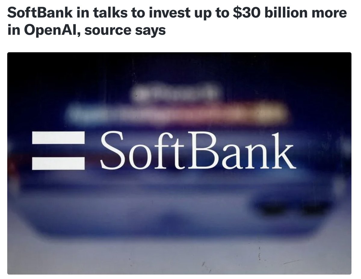 SoftBank talks headline