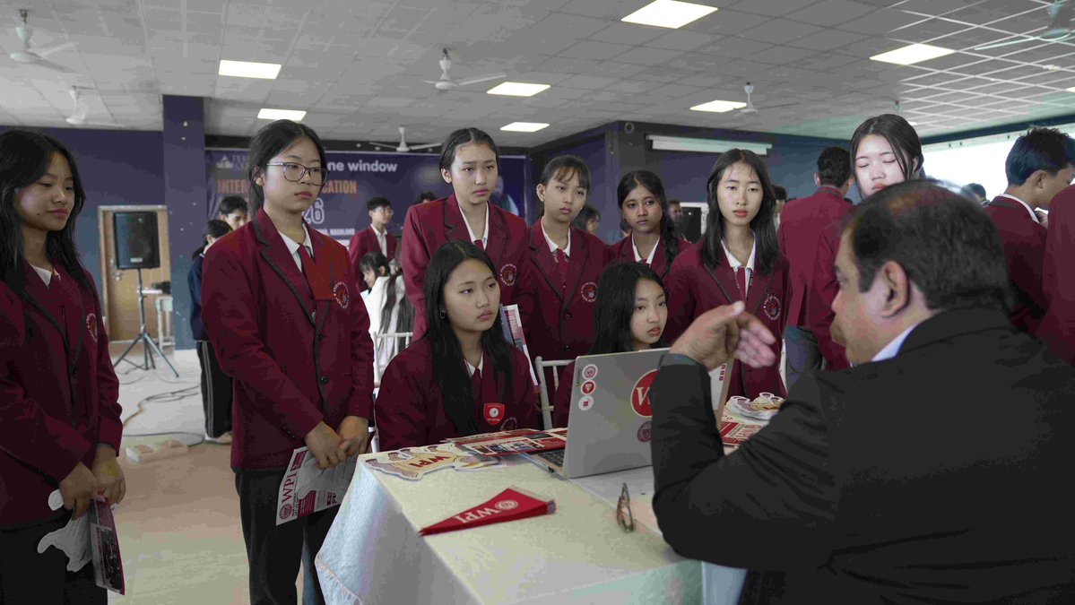 TetsoCollege's tweet image. Tetso College, in collaboration with One Window and The Placement Channel, hosted the first-ever International Education Fair in Nagaland with Shri Temjen Imna Along, Minister of Tourism and Higher Education, Nagaland, gracing the event as the special guest. @AlongImna